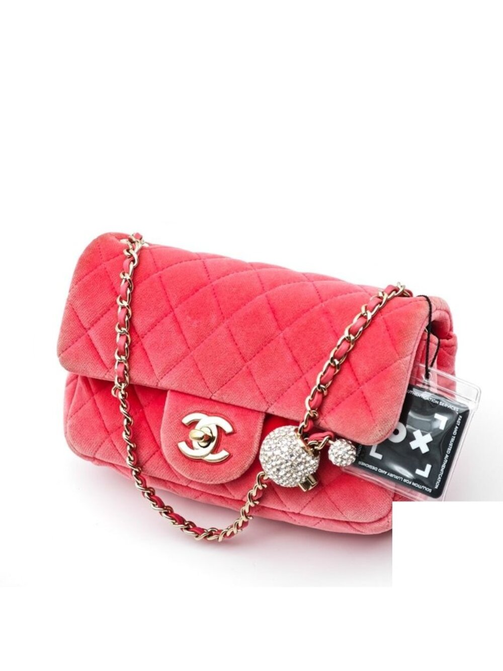 Chanel Shoulder Bag Cotton